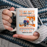 Mug personnalisé - Cadeau pour couple J’aimerais pouvoir remonter l’horloge